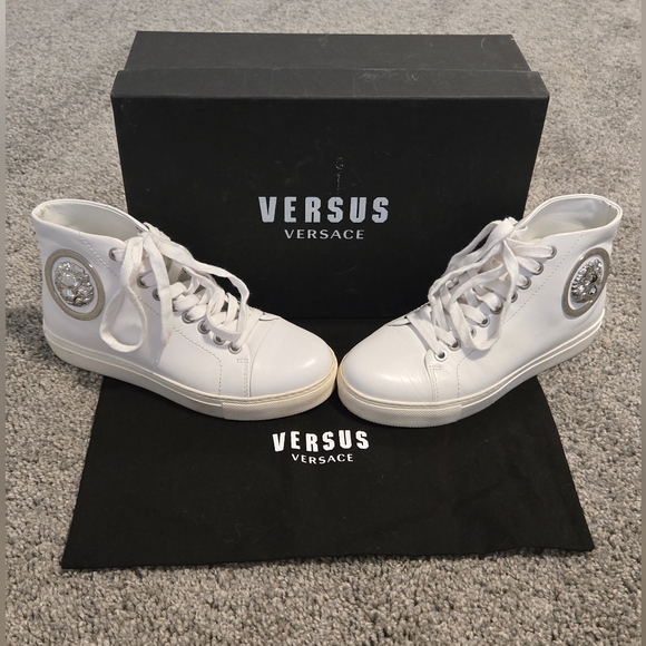 Versus By Versace High Top Sneakers - Picture 10 of 13